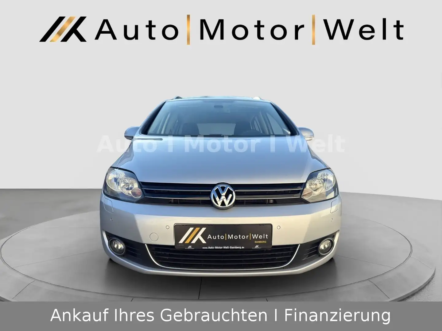 Volkswagen Golf Plus VI Highline AHK/SHZ/TMPMT/ALU/SCHIEBED Silber - 2