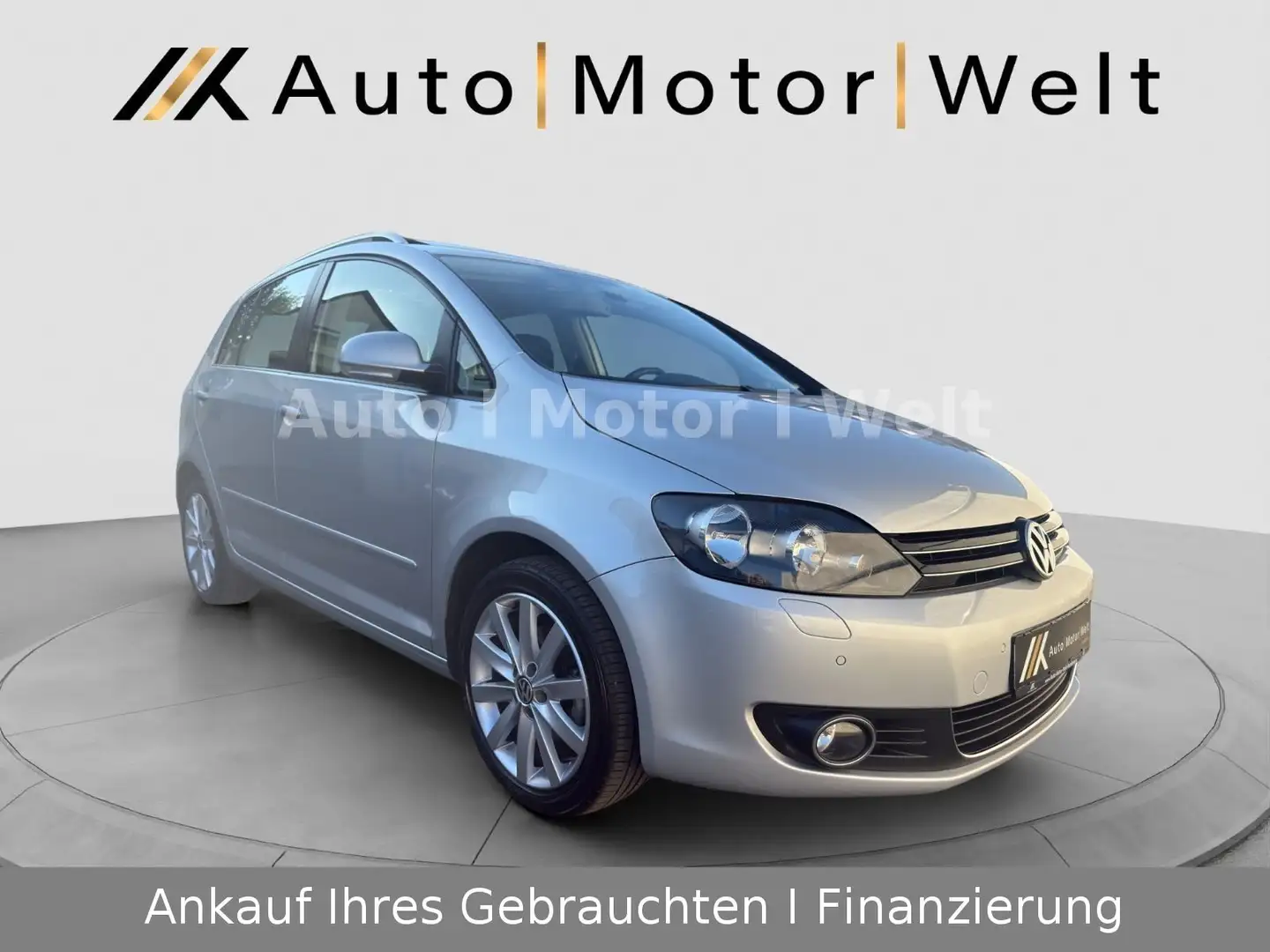 Volkswagen Golf Plus VI Highline AHK/SHZ/TMPMT/ALU/SCHIEBED Silber - 1