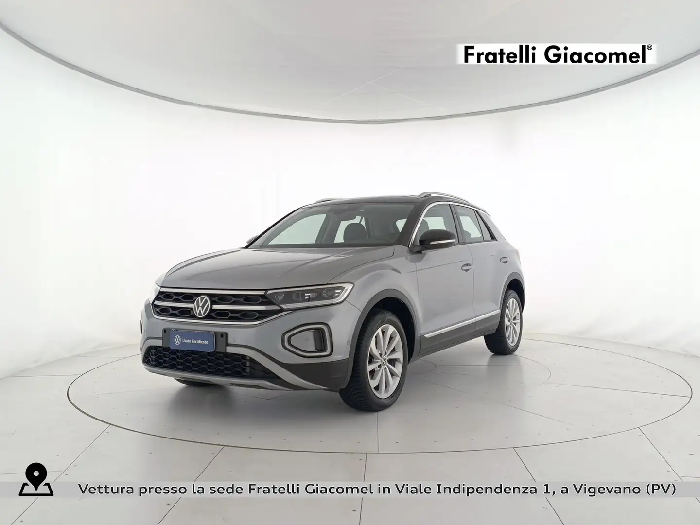 Volkswagen T-Roc 1.5 tsi style Silber - 1