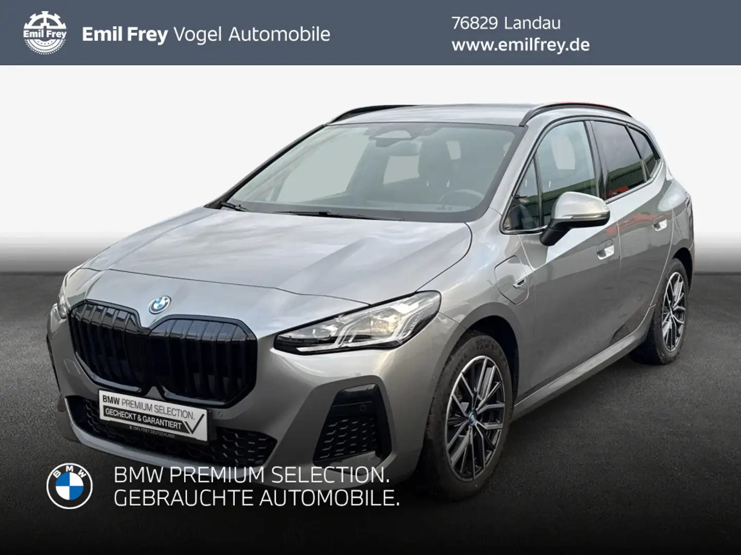 BMW 225 225e xDrive Active Tourer Aut. *HiFi*AHK*LHZ*Sport Grau - 1