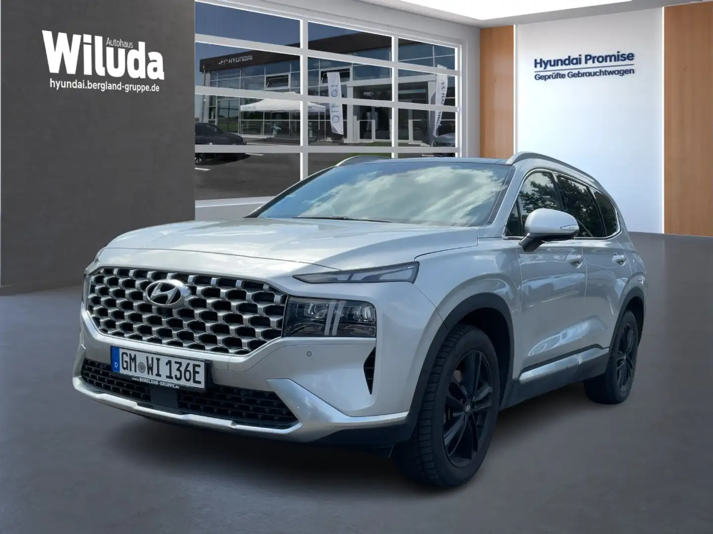 Hyundai SANTA FE Plug-in-Hybrid1.6T-GDi 4WD PRIMEPaket Silber - 1