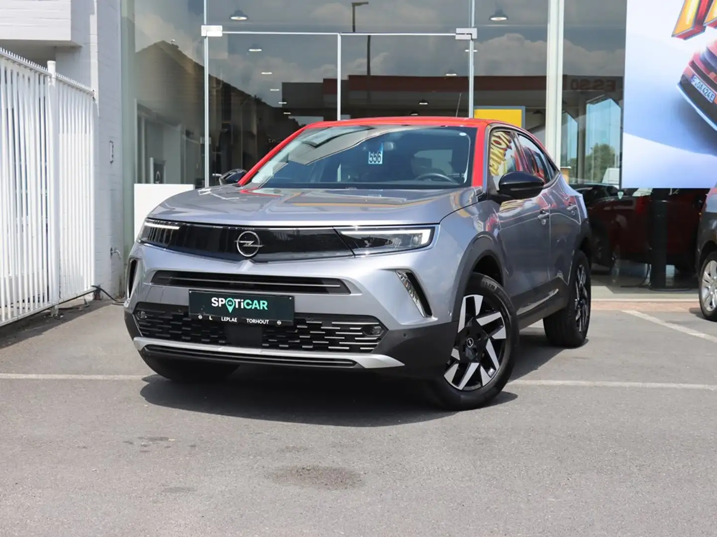 Opel Mokka 1.2T ELEGANCE|GPS|CAMERA|ECC|KEYLESS| Grijs - 1