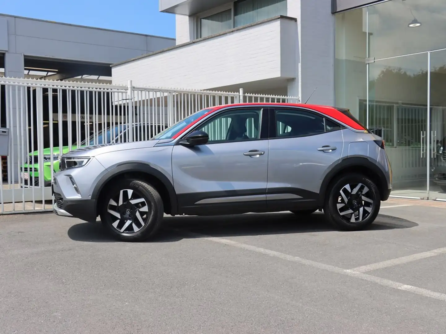 Opel Mokka 1.2T ELEGANCE|GPS|CAMERA|ECC|KEYLESS| Grijs - 2