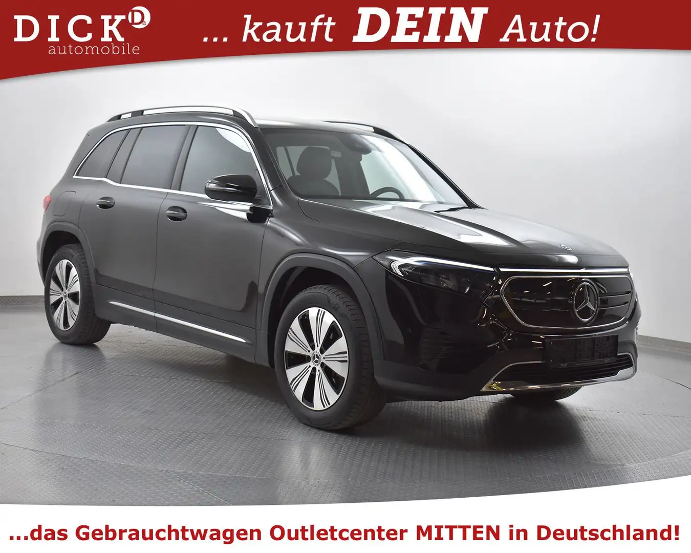 Mercedes-Benz EQB 250 Progress NAVI+LED+STNDHZ+TEMP+KAMER+PARK Noir - 1