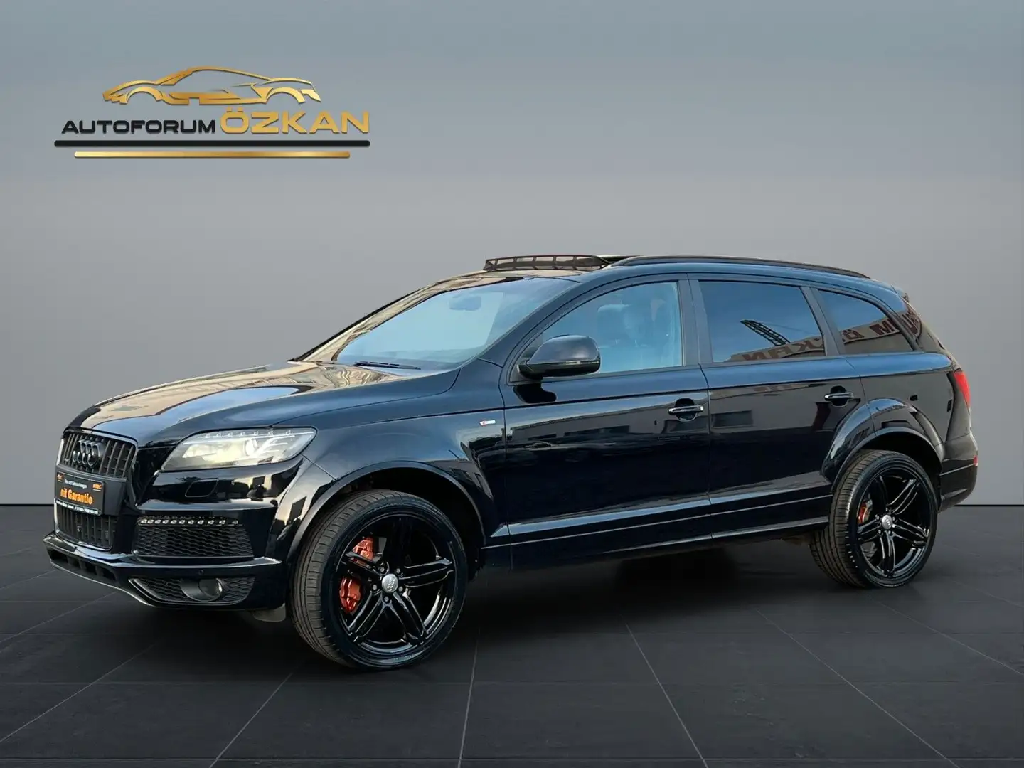 Audi Q7 3.0 TDI quattro S-Line 7-Sitzer 360° Kamera Zwart - 1