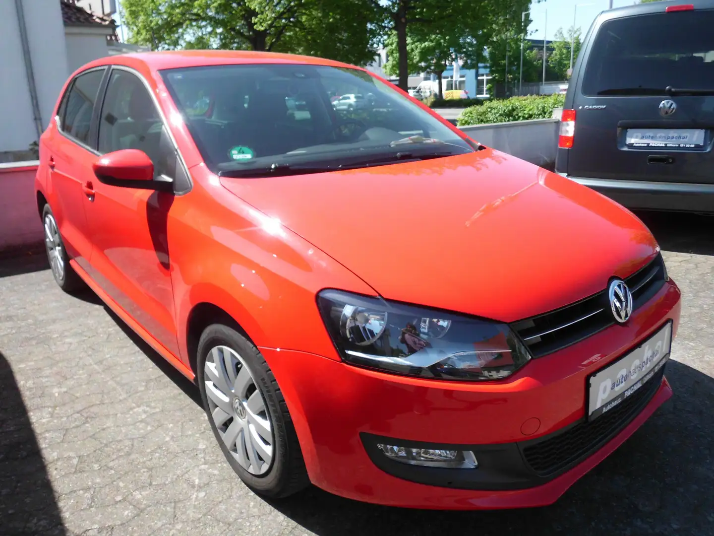 Volkswagen Polo 1.2 Team+KLIMA+Sitzhzg.+PDC+Tempomat Rot - 2