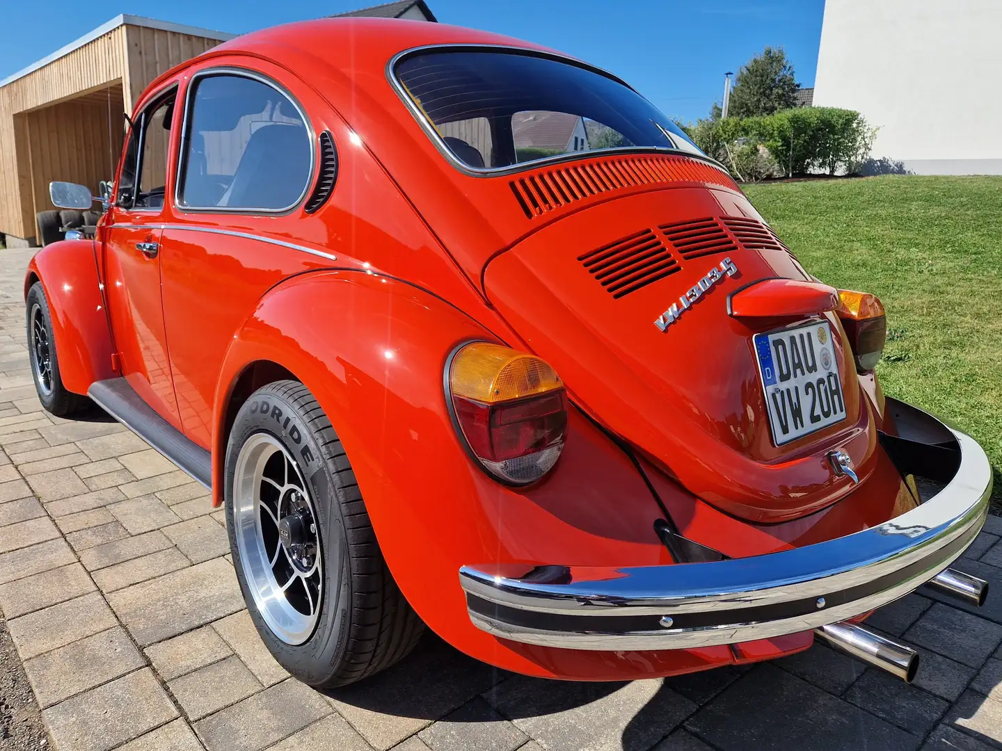 Volkswagen Käfer 1303S Neuaufbau frame off, Motor neu 1641ccm Roşu - 1