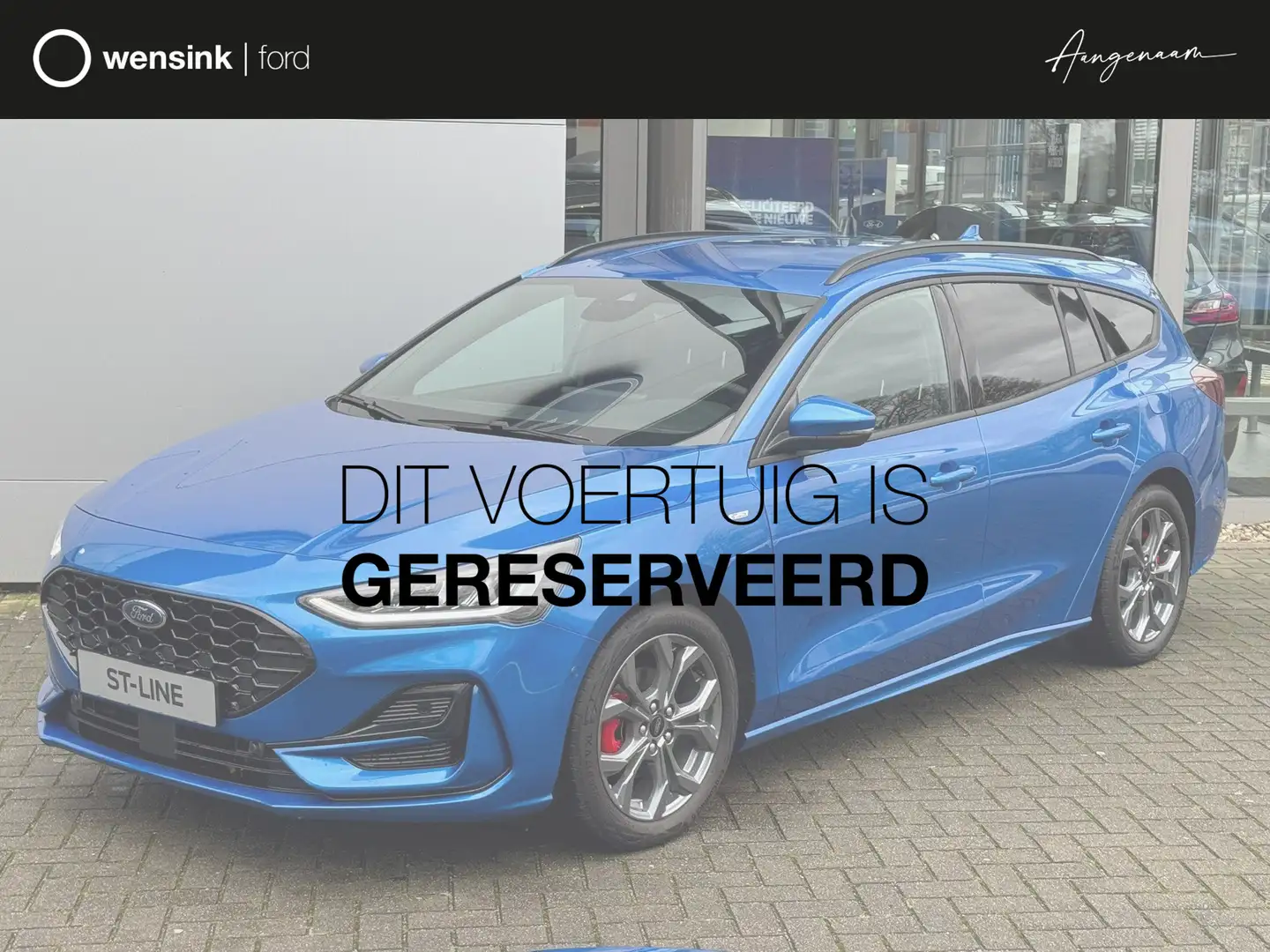 Ford Focus Wagon ST-Line X 1.0 Ecoboost Hybrid 155PK Automaat Bleu - 1