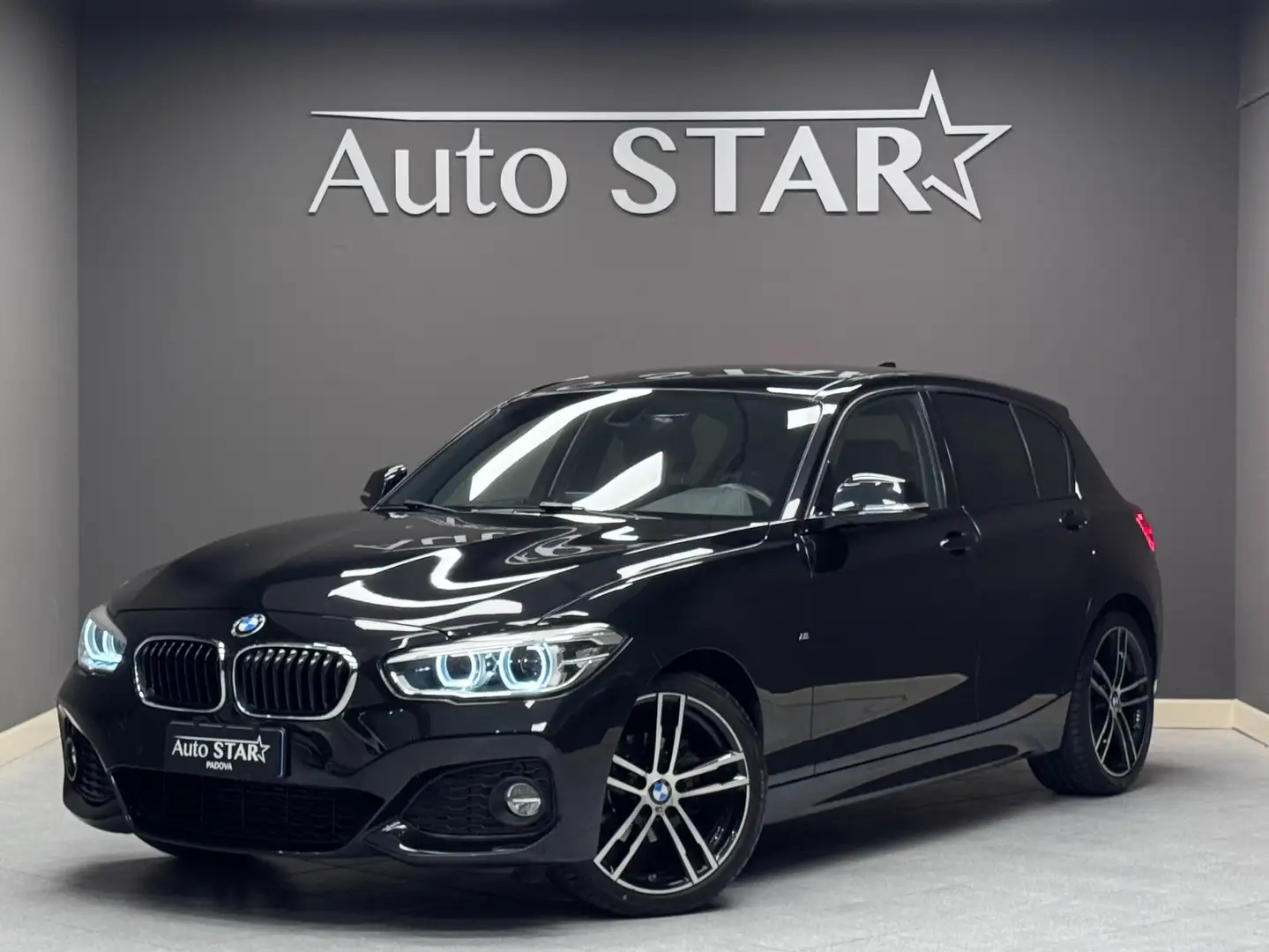 BMW 118 d Msport 5p TAGLIANDI BMW Noir - 1