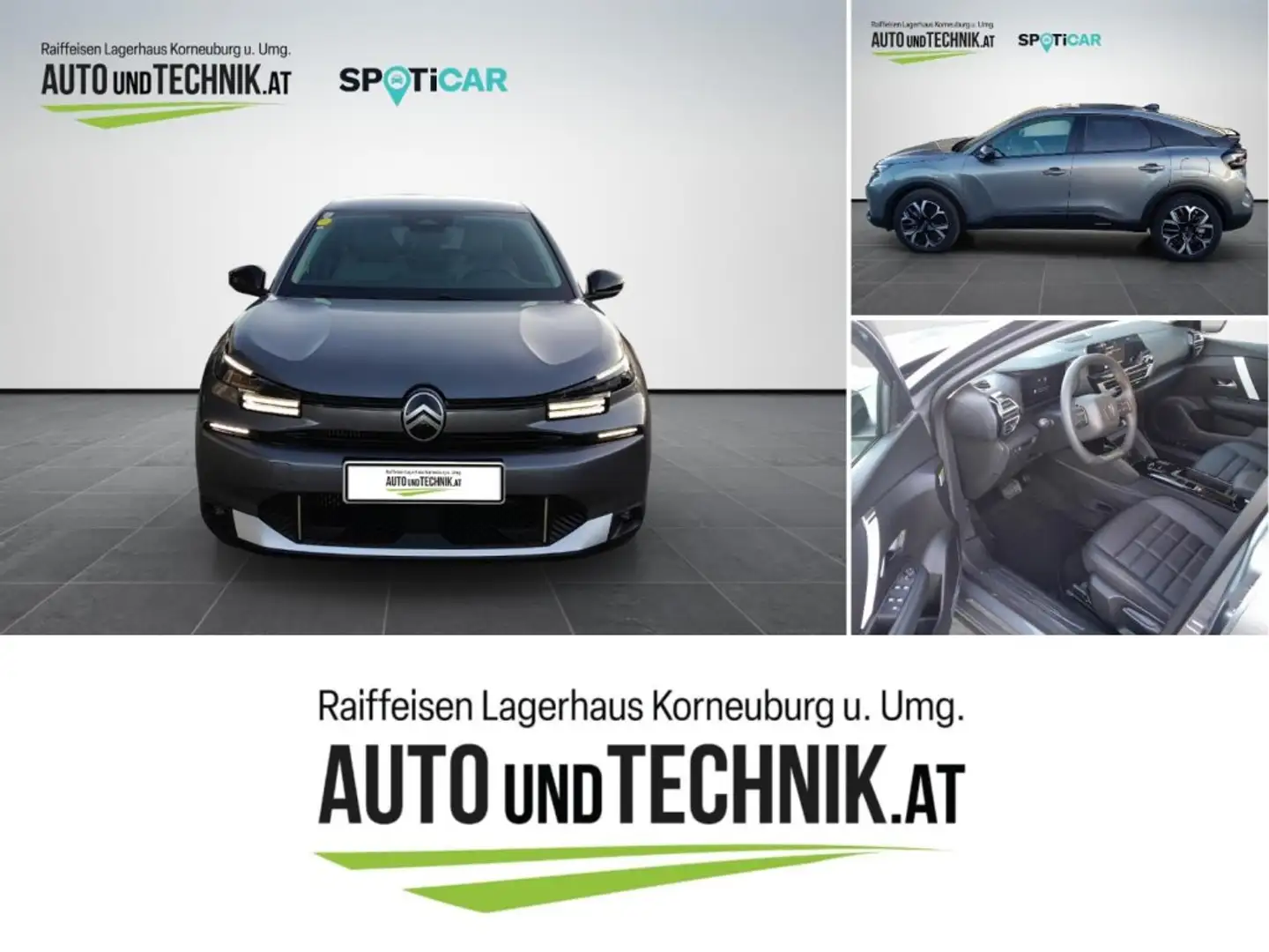 Citroen C4 Hybrid 145PS Automatik MAX Grau - 1