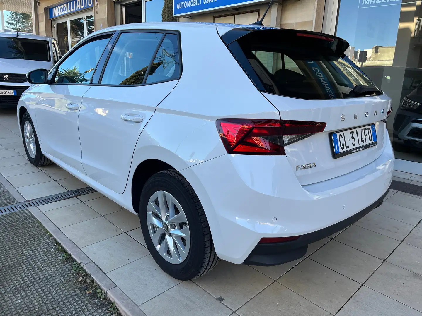 Skoda Fabia Fabia 1.0 mpi evo Ambition 80cv Bianco - 2