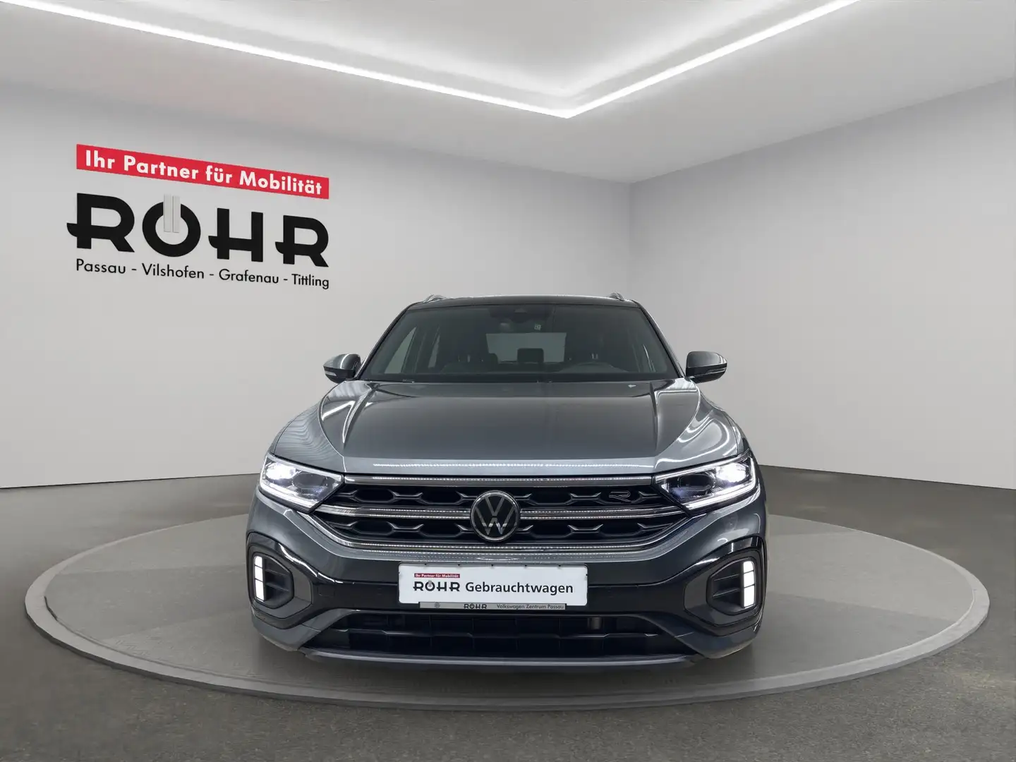 Volkswagen T-Roc R-Line (Garantie10/2027.AHK.Navi.Kamera) 1.5 TSI D Grau - 2