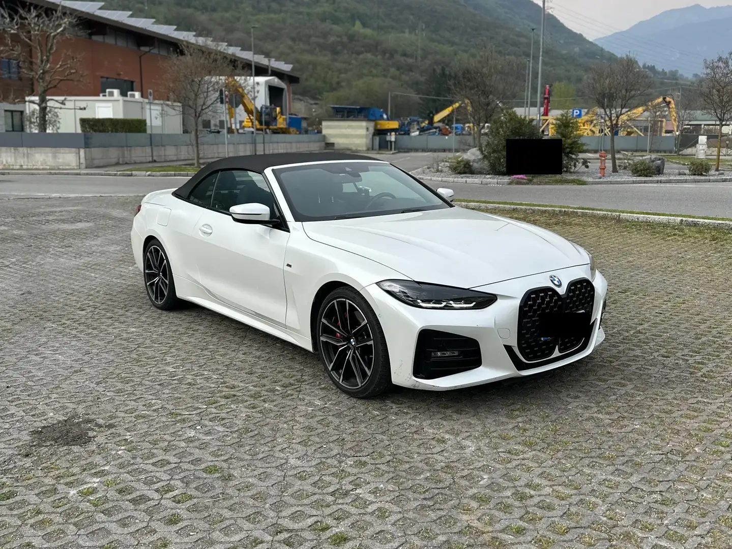 BMW 430 BMW 430i Cabrio Msport 245cv auto MY23 Bianco - 1
