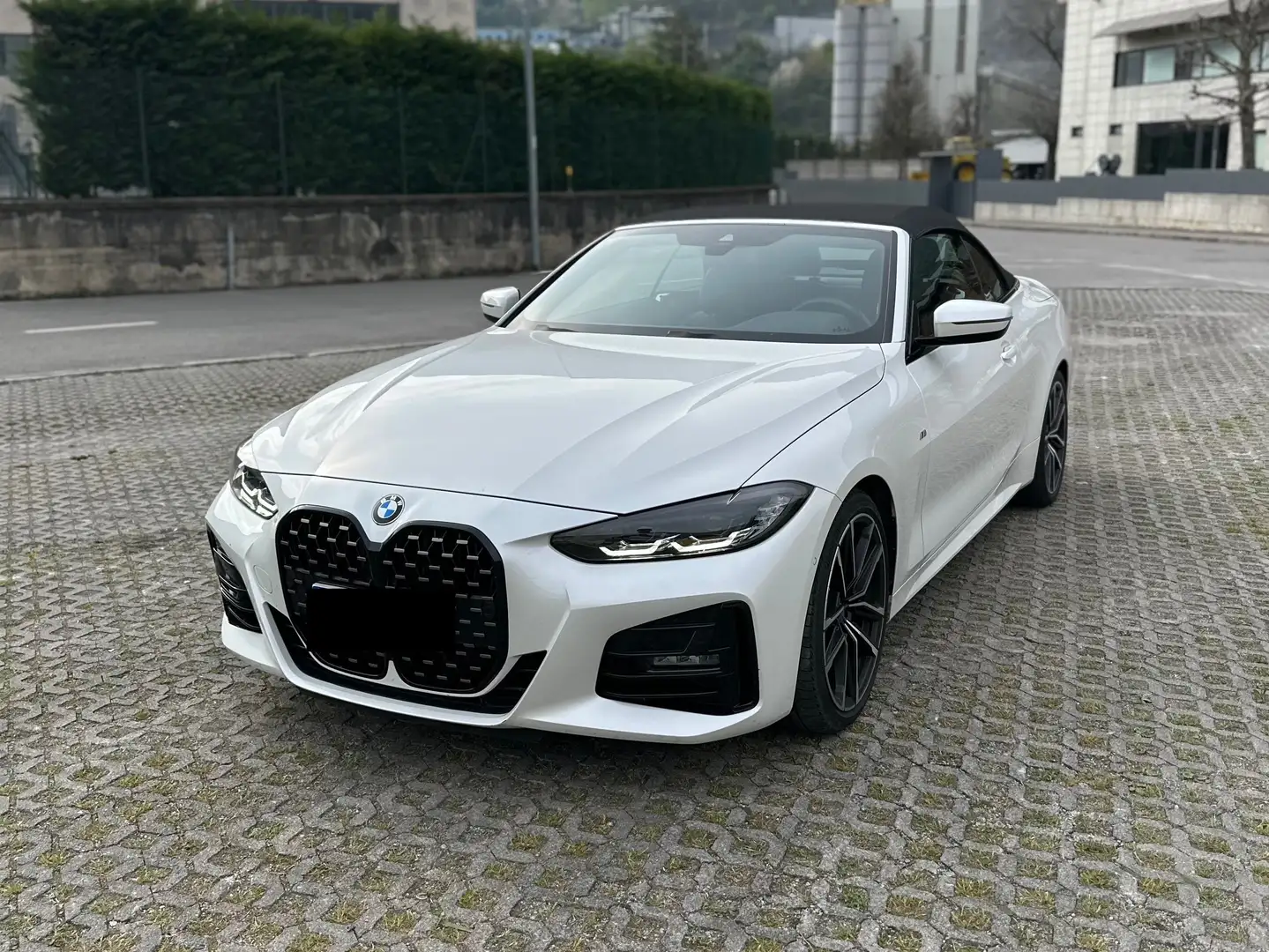 BMW 430 BMW 430i Cabrio Msport 245cv auto MY23 Bianco - 2