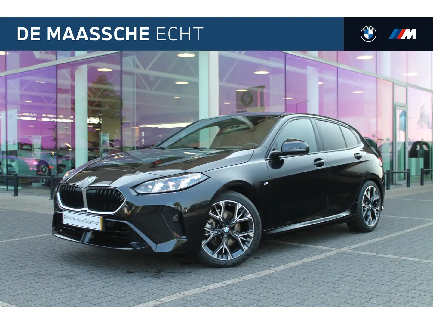 BMW 120 1 Serie M Sport Automaat / Sportstoelen / Adaptiev Schwarz - 1