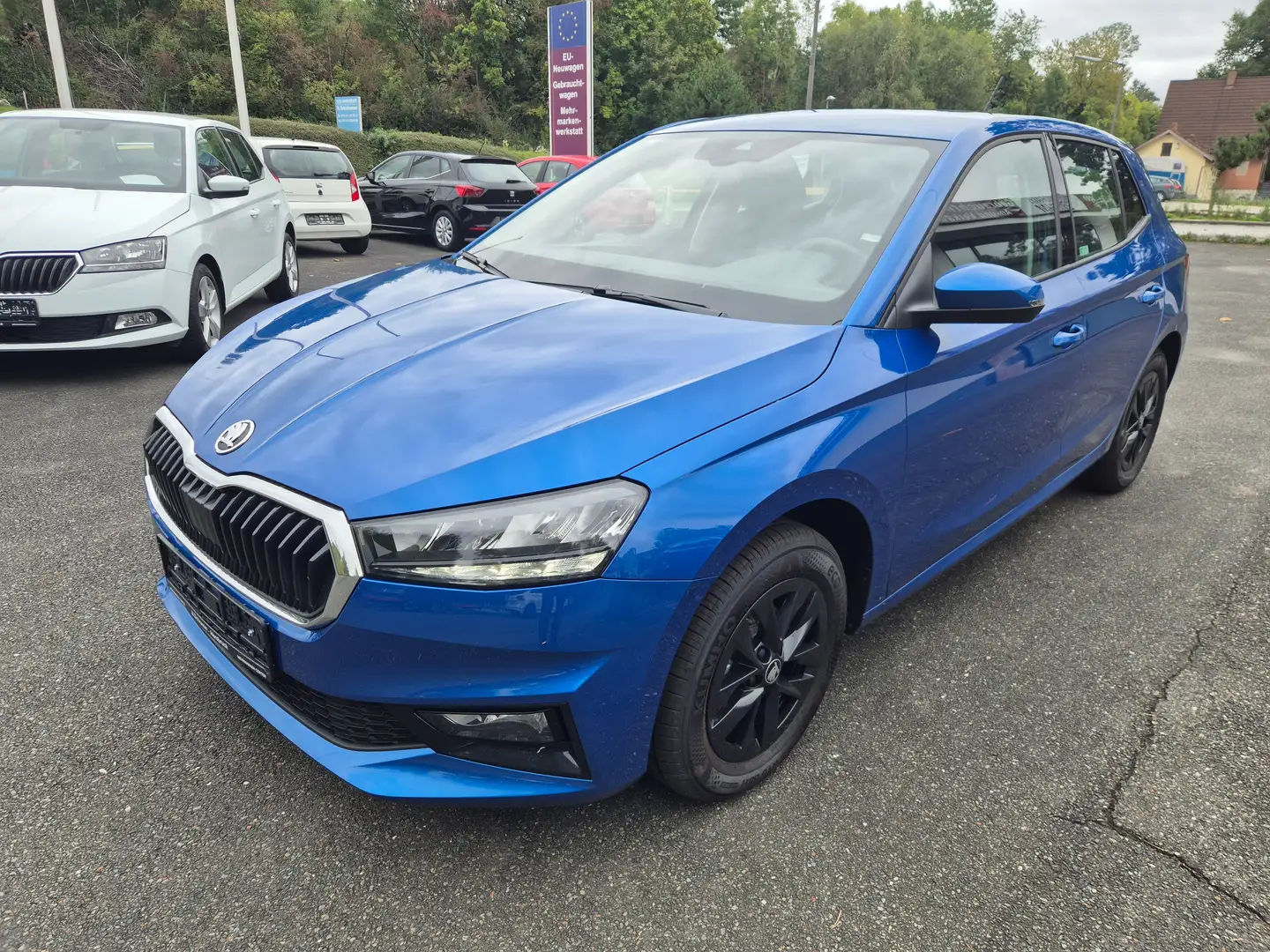 Skoda Fabia Fabia 1.0 TSI 130 Jahre *Kamera/SHZ/Klimaauto* Blau - 1