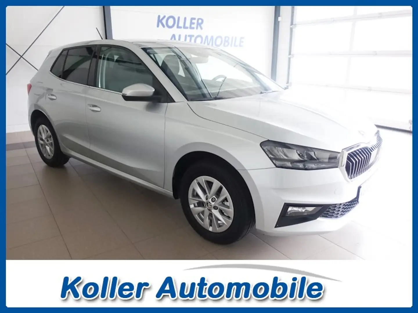 Skoda Fabia 1.0 TSI Selection 5J.Garantie Climatronic LED GRA Argent - 1