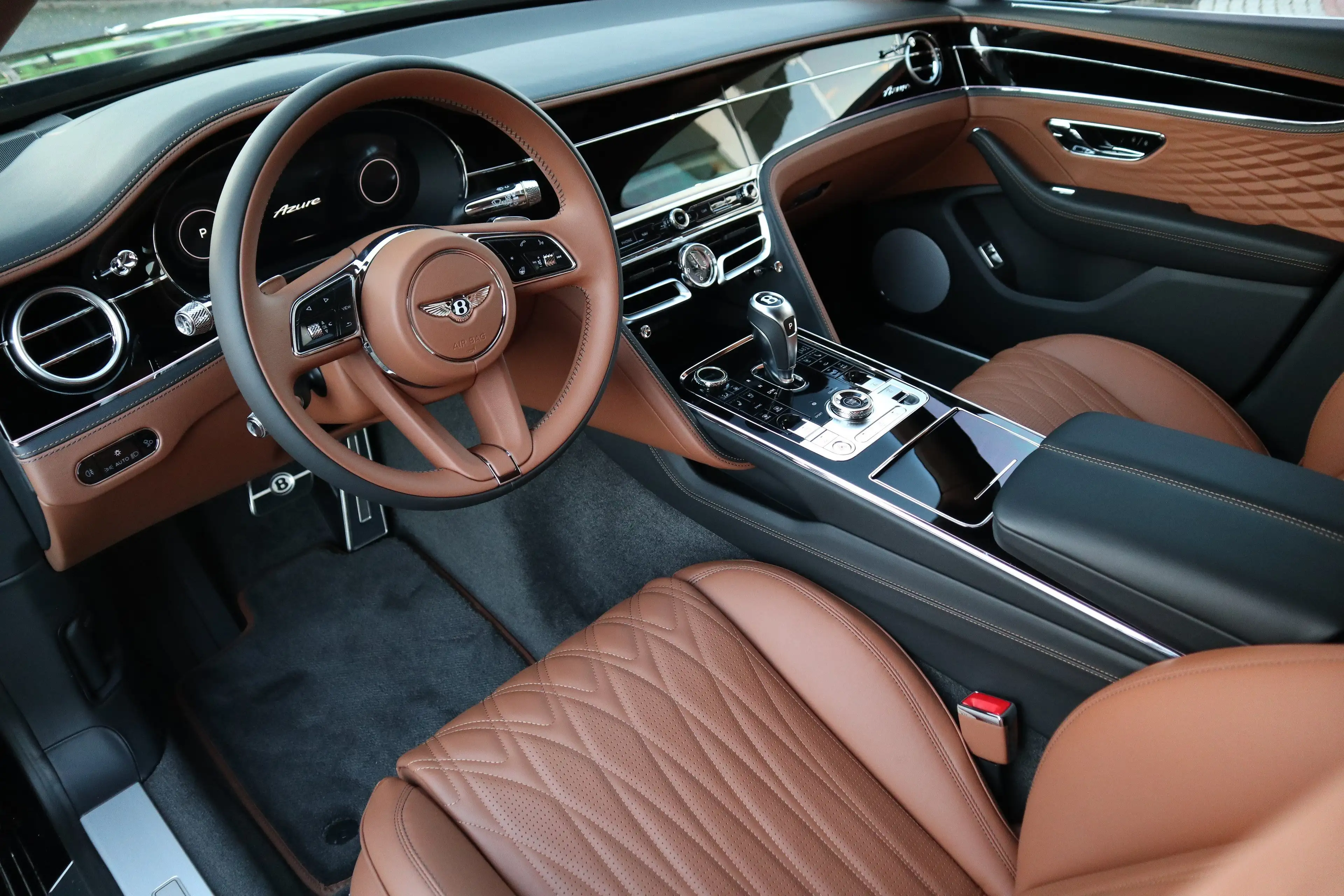Bentley Flying Spur V8 Hybrid Azure *Rotating*22"* — photo 14