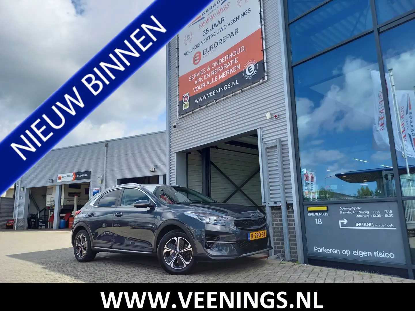 Kia XCeed 1.6 GDi PHEV DynamicPlusLine - TREKHAAK - CAMERA - Grijs - 1