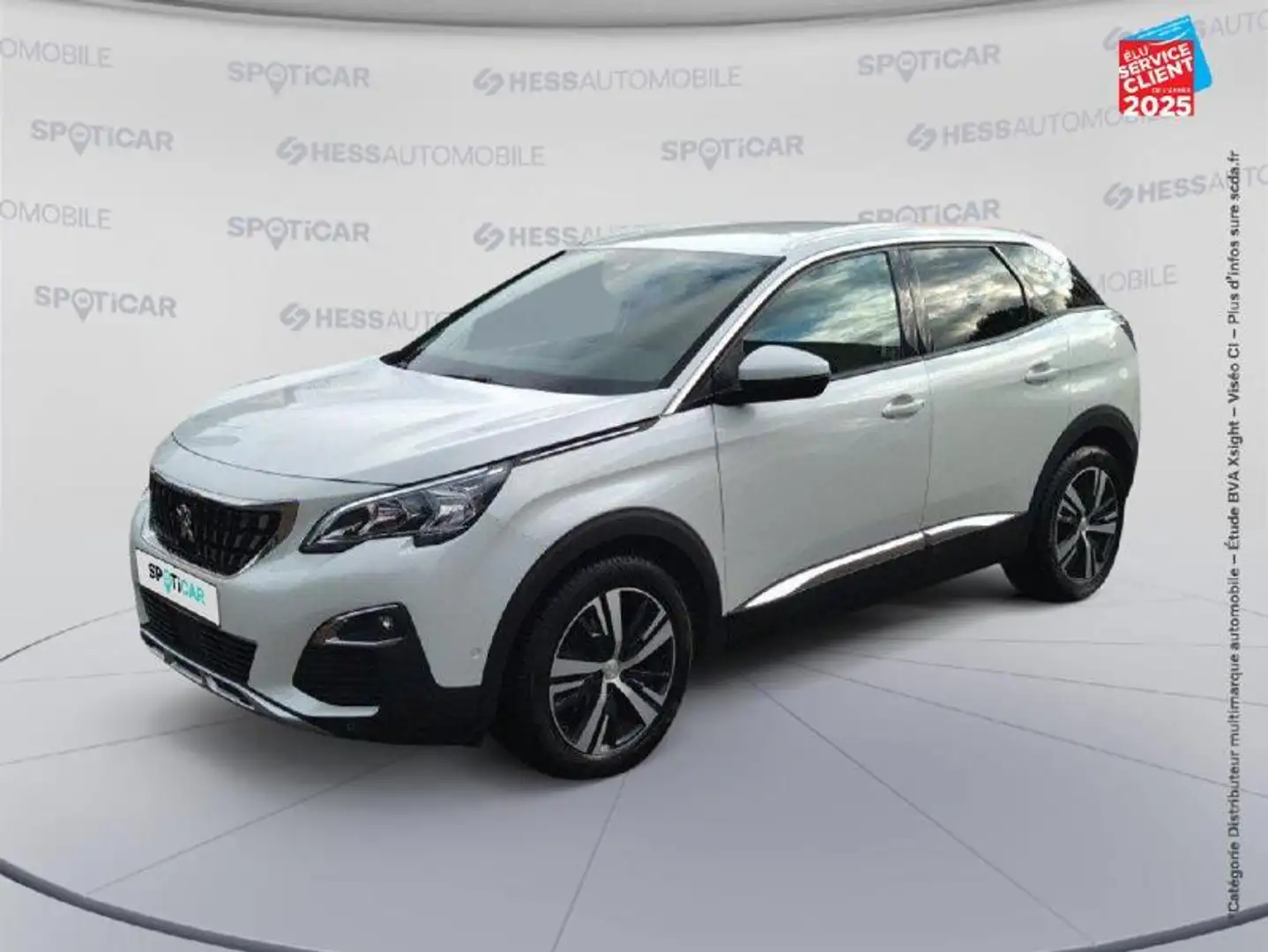 Peugeot 3008 1.2 PureTech 130ch E6.c Allure S\u0026S EAT8 Blanc - 1