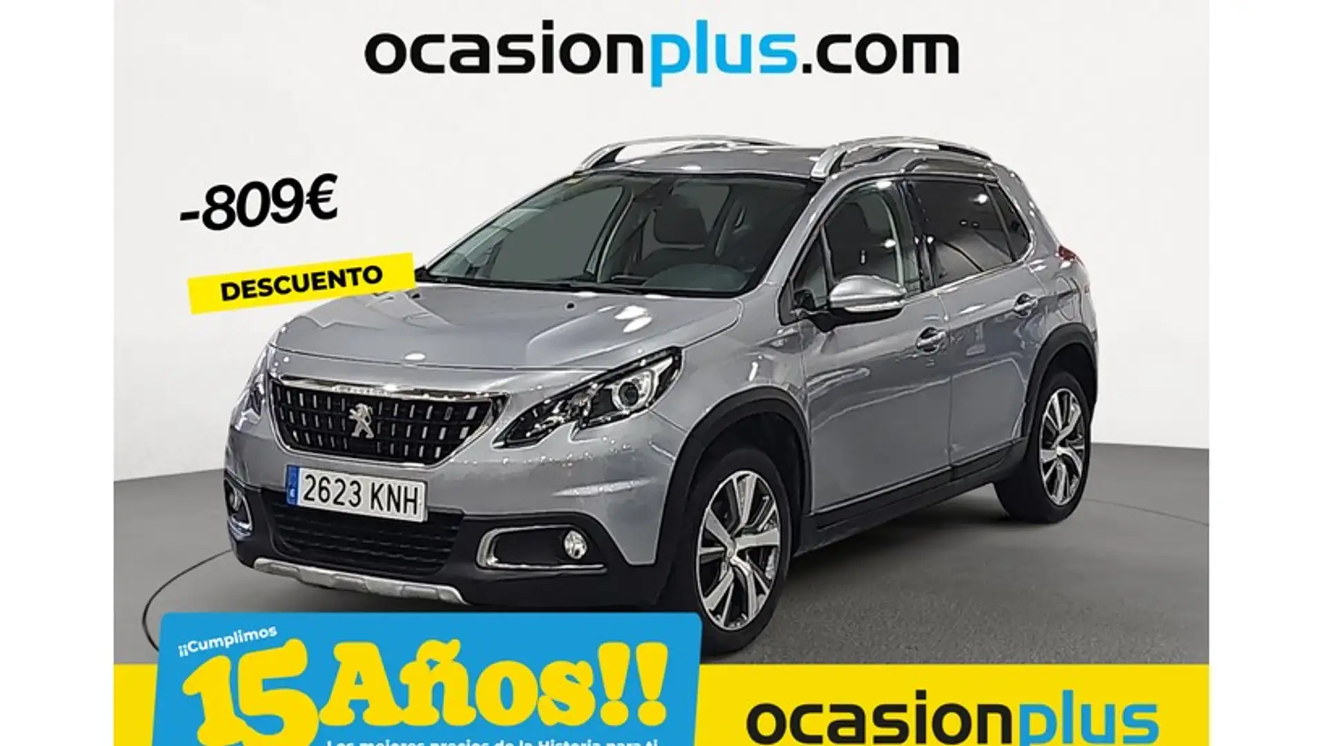 Peugeot 2008 1.2 PureTech S&S Allure 110 Grijs - 1