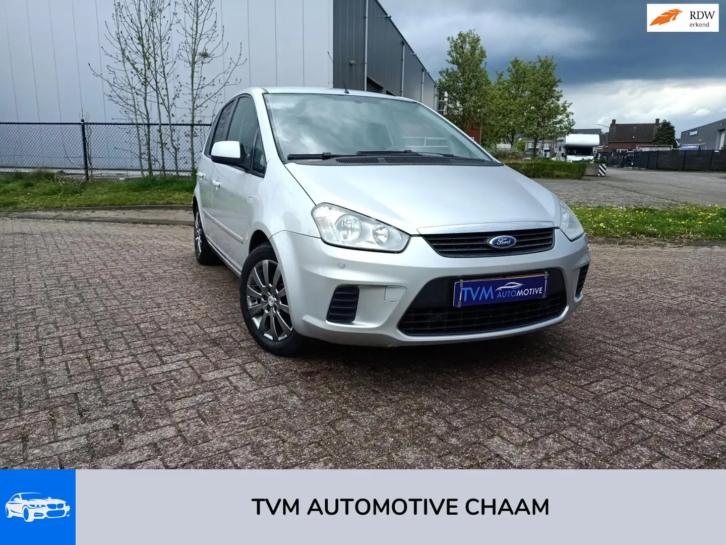 Ford C-Max 2.0-16V Ghia AUTOMAAT AIRCO CAR PLAY Grau - 1
