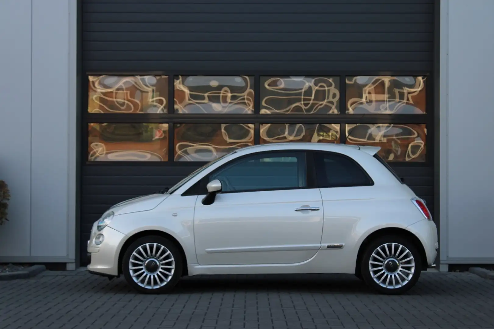 Fiat 500 1.2 Sport | Xenon | Half Leder | parelmoer wit | Bianco - 2
