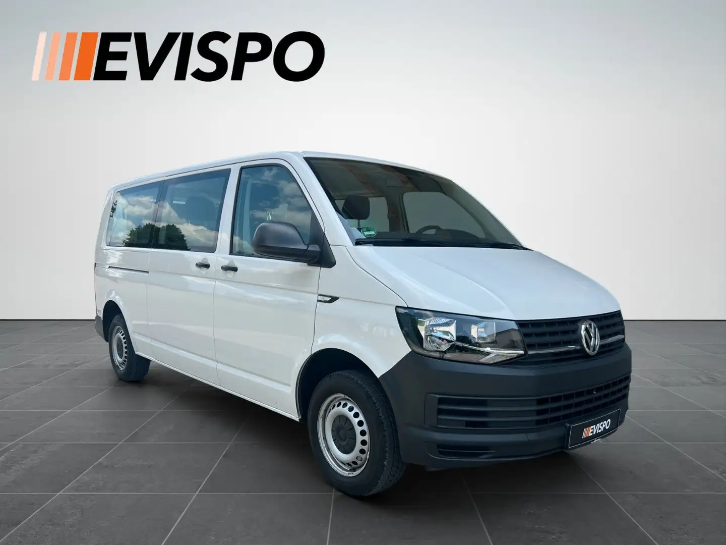Volkswagen T6 Transporter Kasten-Kombi Profi lang mit Rampe Weiß - 1
