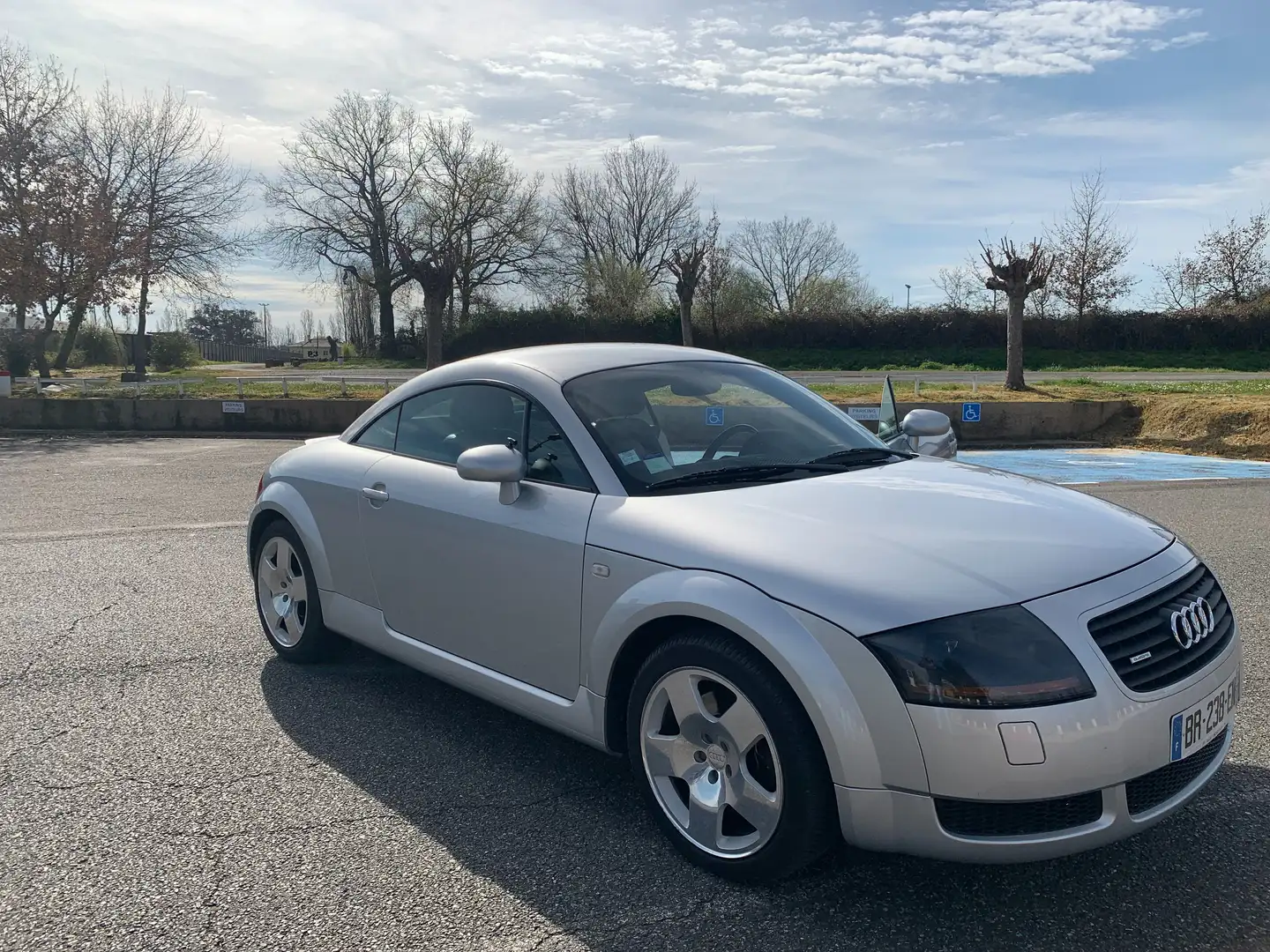 Audi TT COUPE 1.8 T 225 S LINE QUATTRO Gris - 1