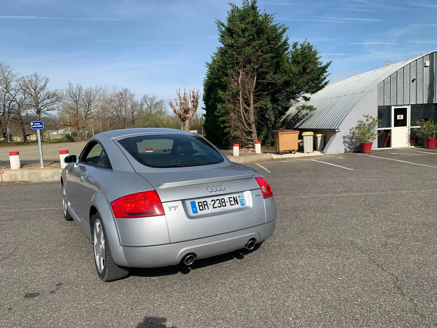 Audi TT COUPE 1.8 T 225 S LINE QUATTRO Gris - 2