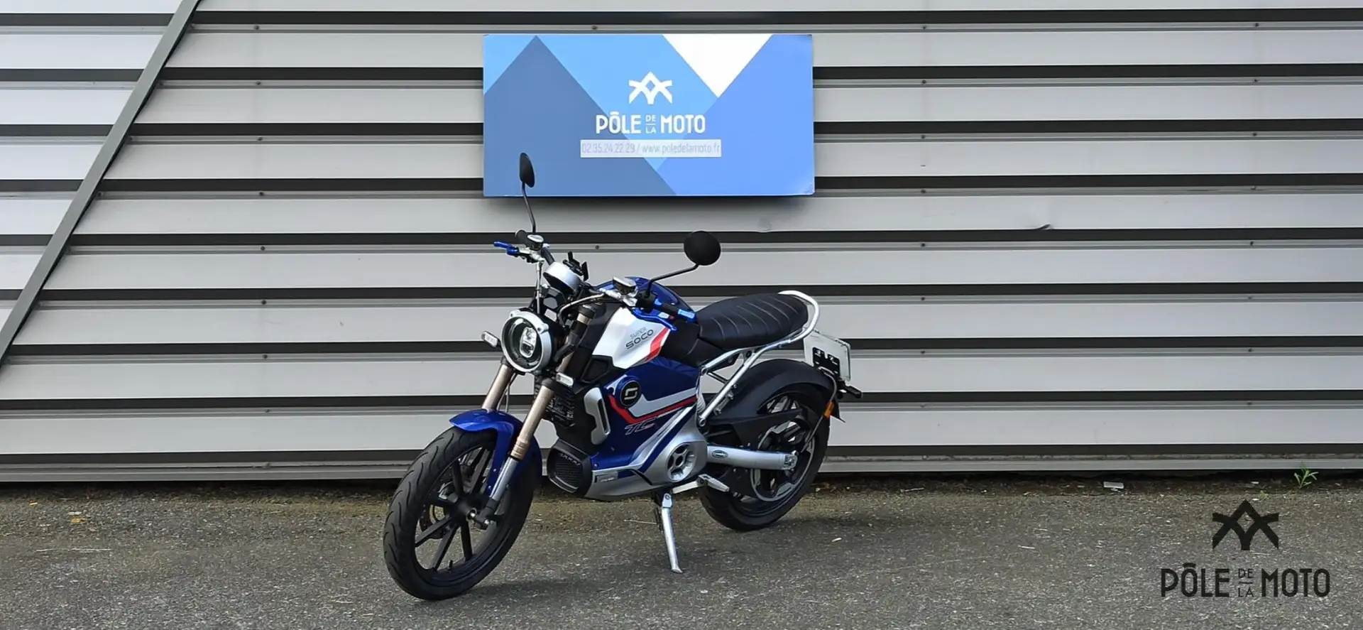 Super Soco TCMax Bleu - 2