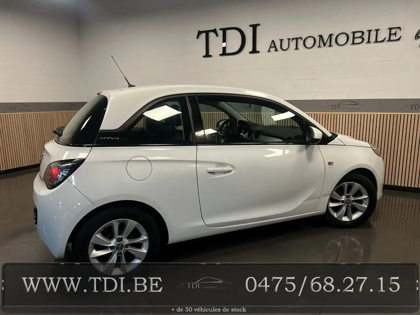 Opel Adam Adam 1.2i*✔*Airco*Euro 5b*Garantie*Carpass*✔ Weiß - 2