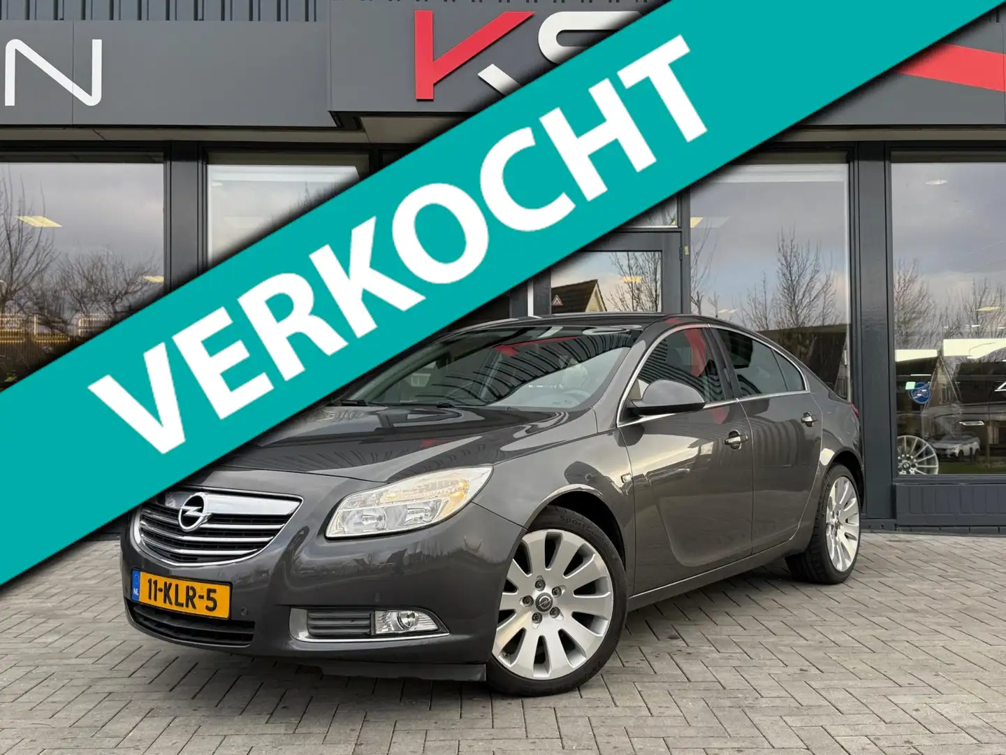 Opel Insignia 1.6 T Edition 180pk Navi Climate Pdc Cruise Grijs - 1