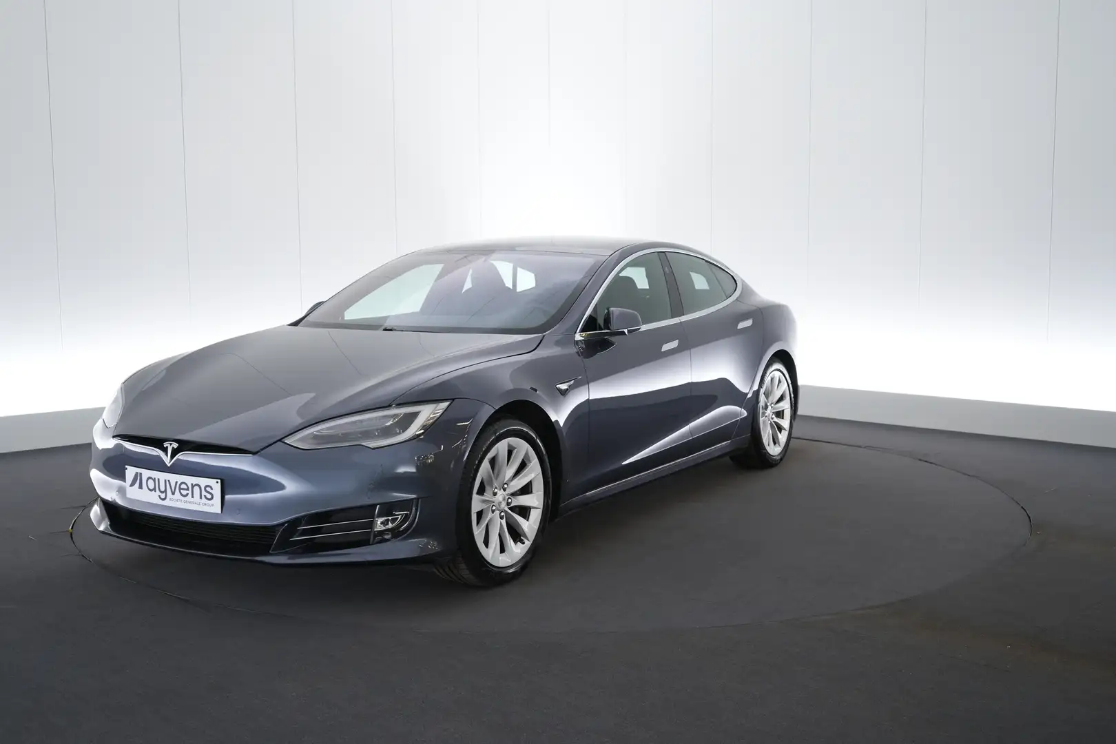 Tesla Model S 100 kWh Dual Motor Long Range Autopilot LEDER/CUIR Gris - 1