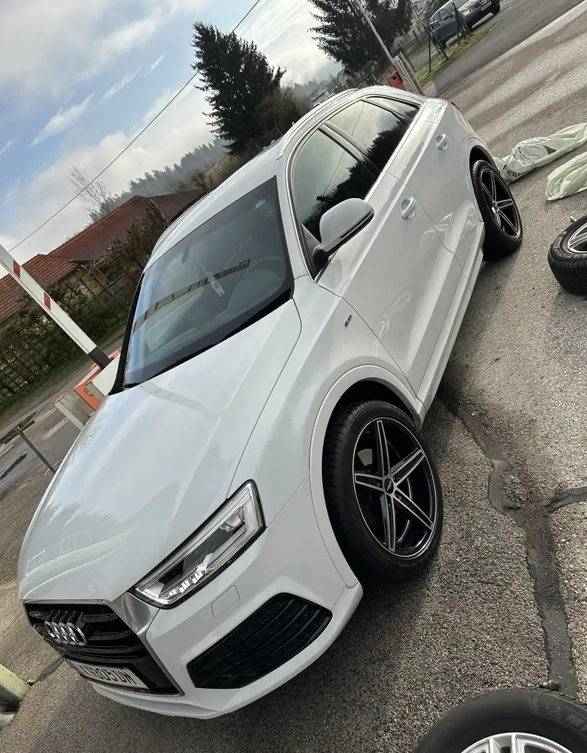 Audi Q3 2,0 TDI Design quattro Weiß - 1