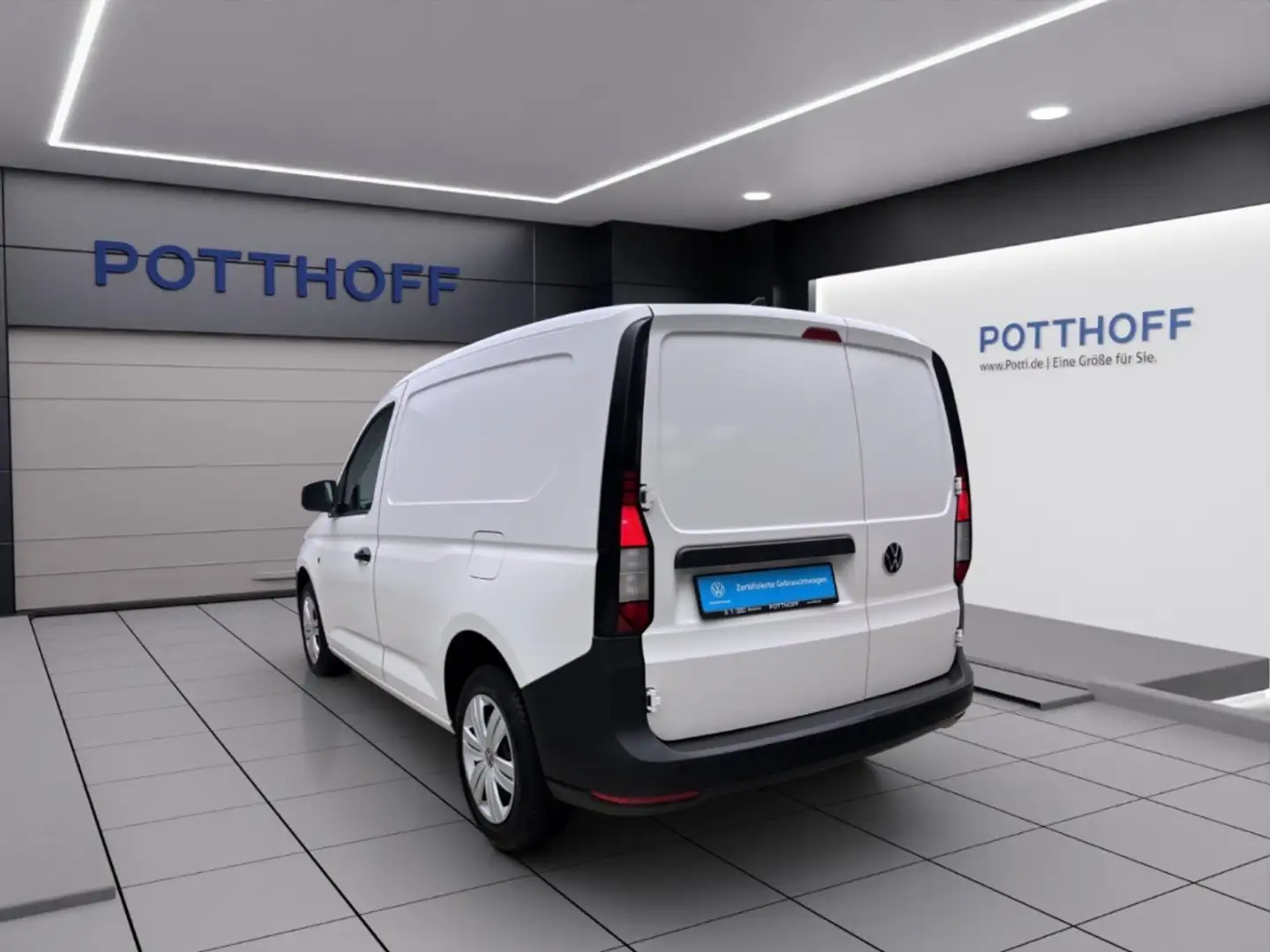 Volkswagen Caddy Cargo 2.0 TDI SITZHZG GRA PDC DAB+ Weiß - 2