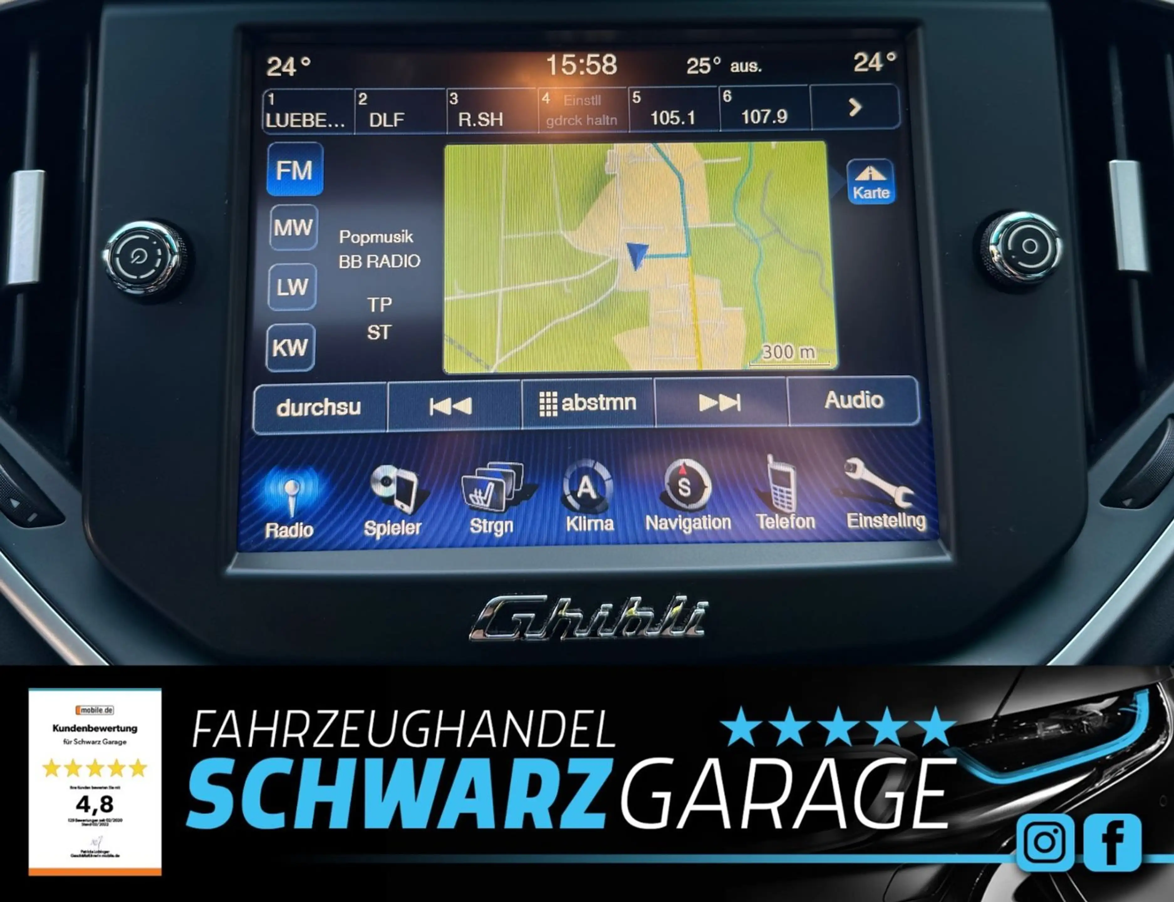 Maserati Ghibli GranLusso Diesel*KAMERA*NAVI* — photo 9