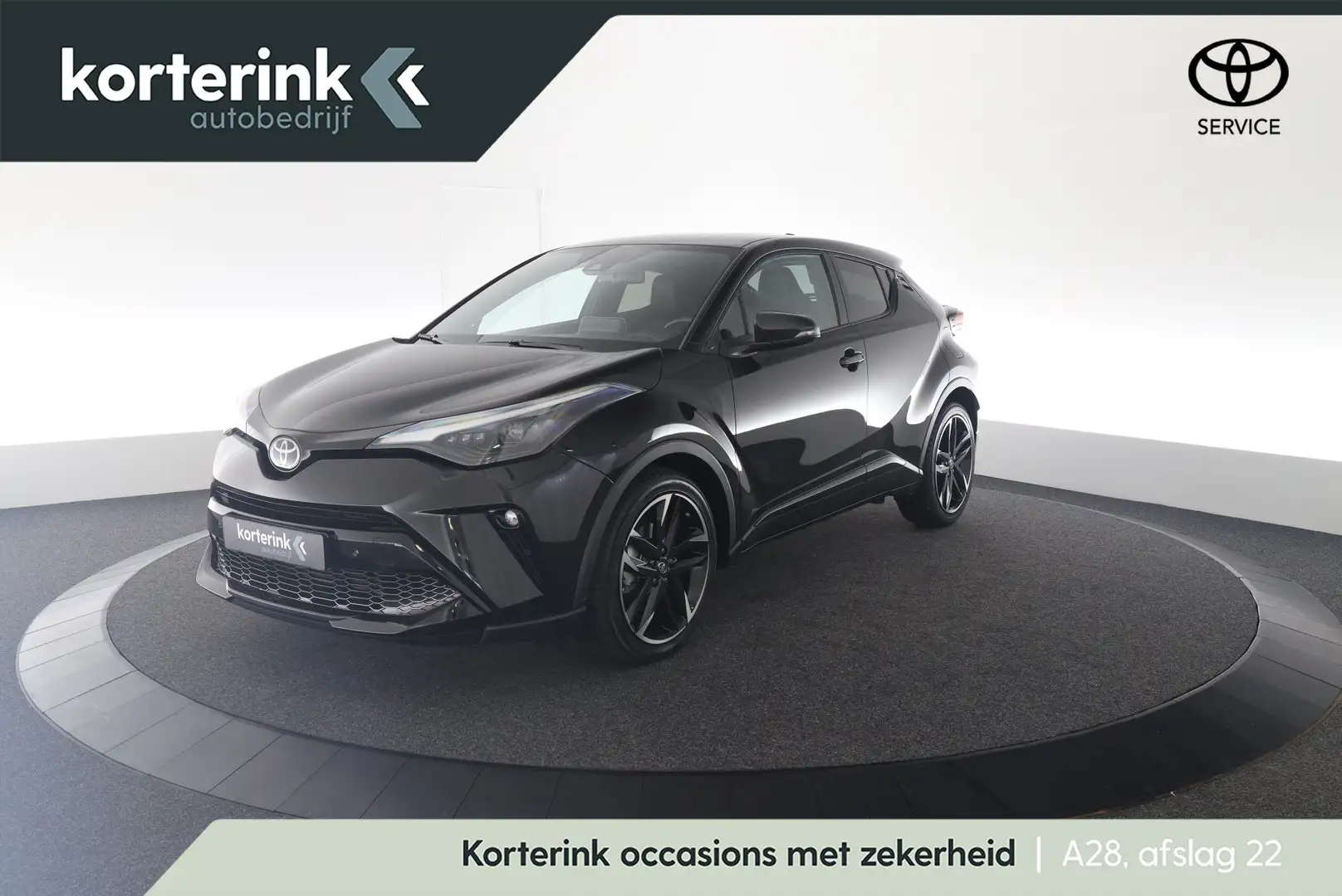 Toyota C-HR 2.0 Hybrid GR-Sport Zwart - 1