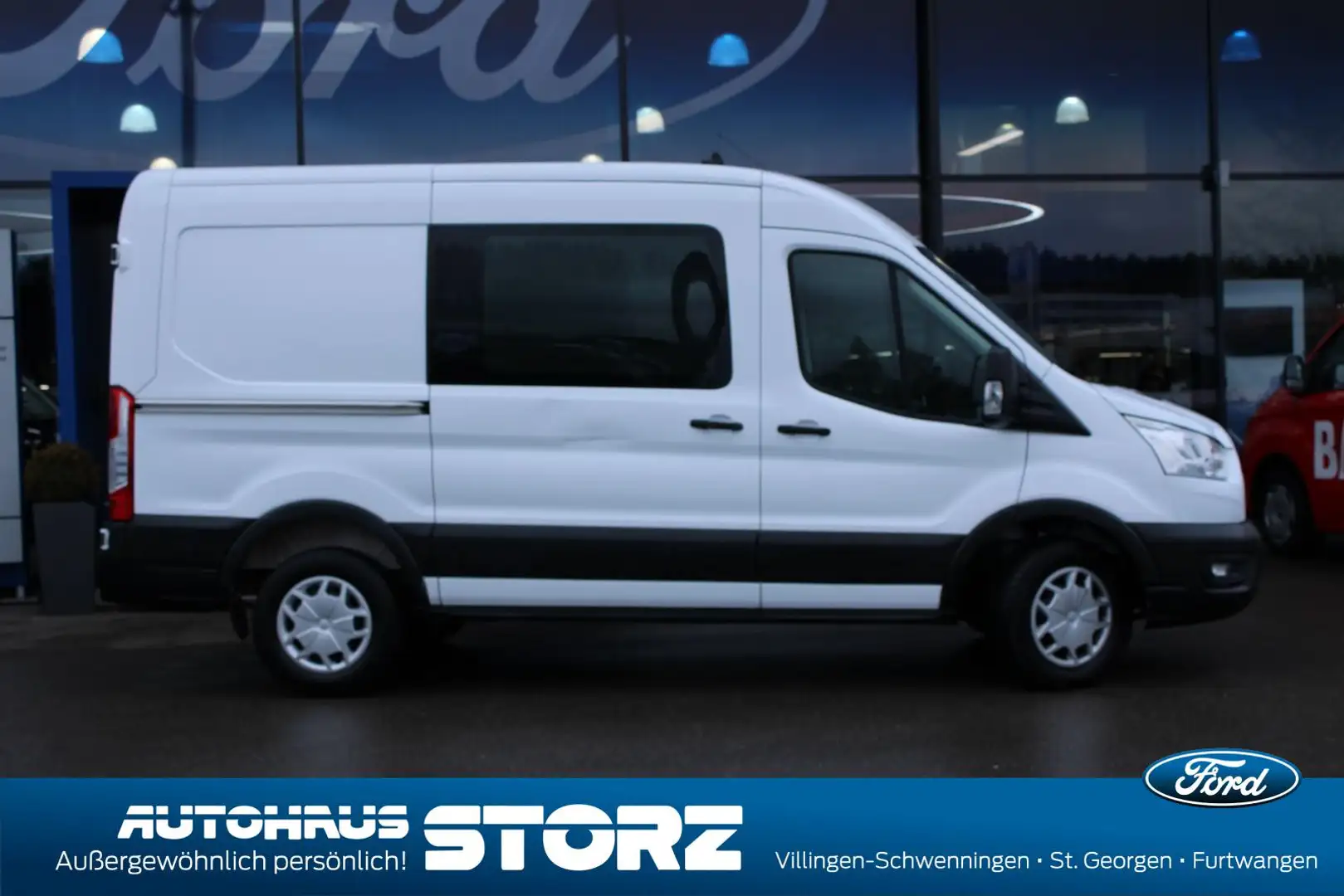 Ford Transit Kasten 350 L2 FWD Trend NAVI|KLIMAANLAGE|SITZ PAKE Weiß - 2