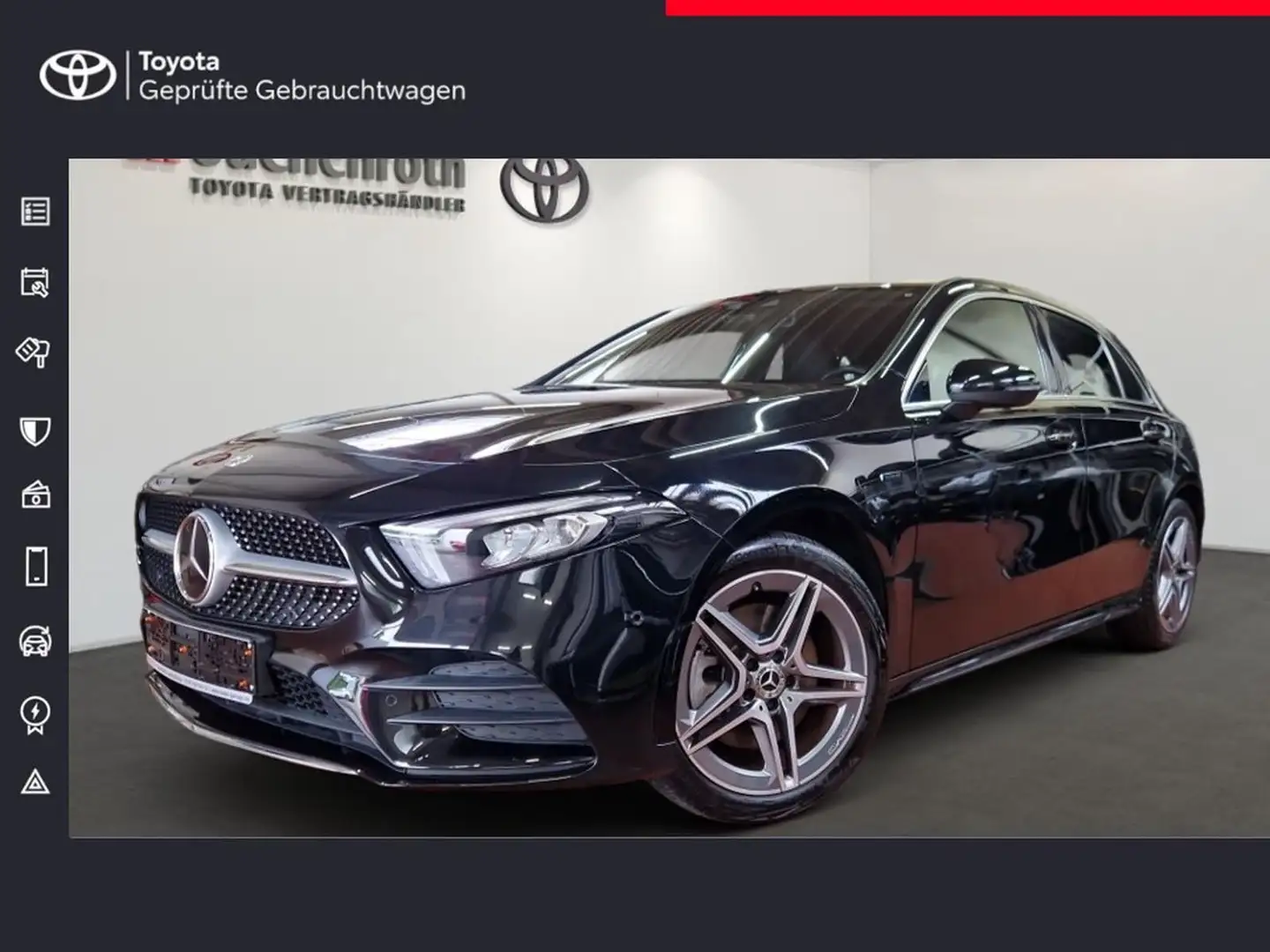 Mercedes-Benz A 250 e AMG-Line Zwart - 1