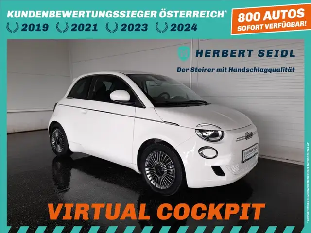 Fiat 500 e 42 kWh Aut *LED / STANDHEIZUNG / NAVI / VIRTUELL / TEMPOMAT / KLIMAAUTOMATIK*