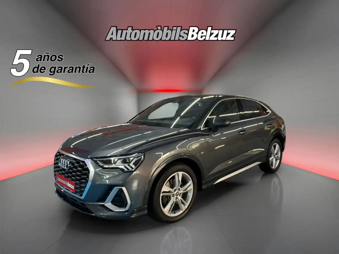 Audi Q3 Sportback 40 TDI S line quattro S tronic 147kW Gris - 1