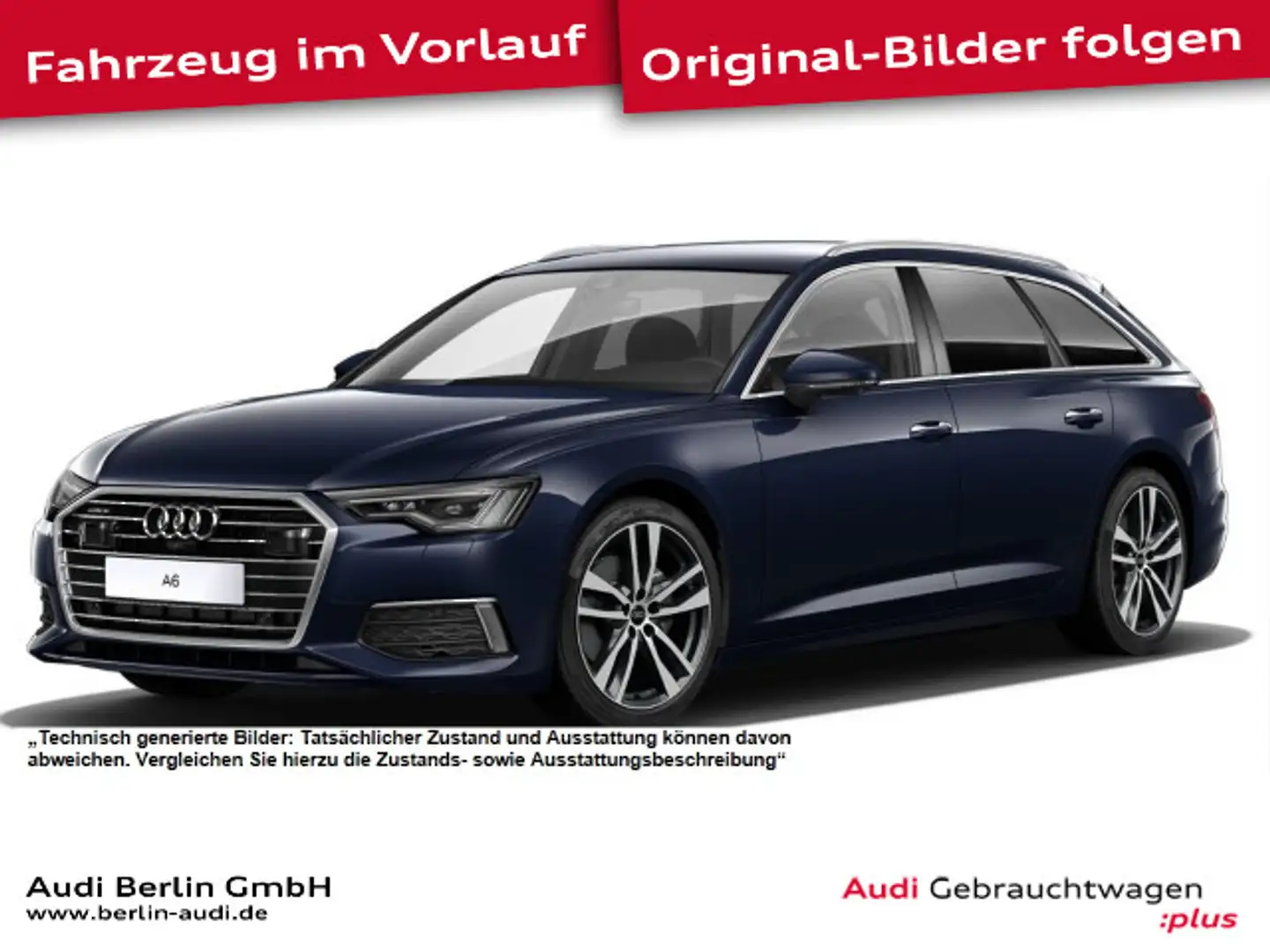 Audi A6 Design 40 TDI quattro S tronic Blau - 1