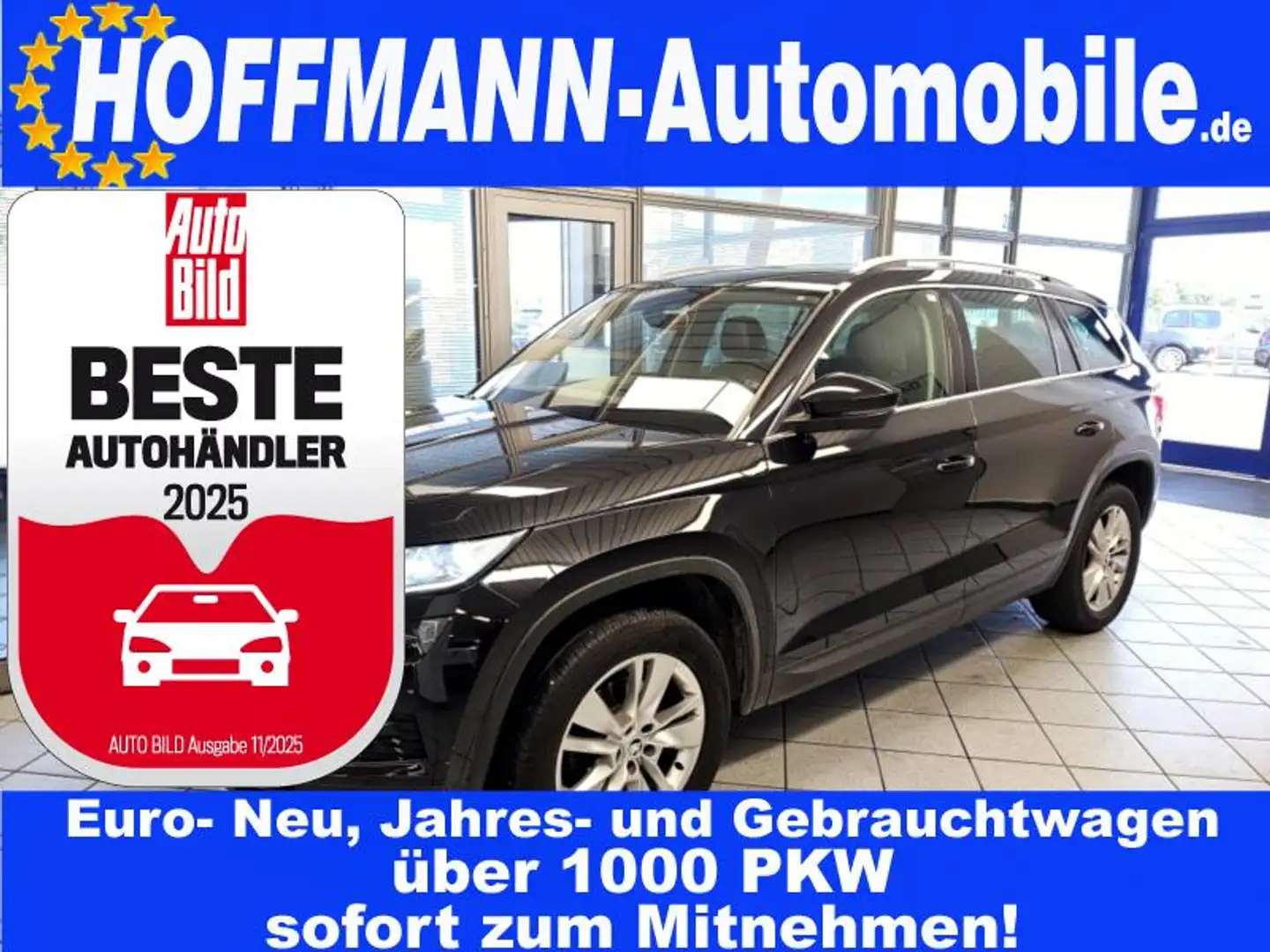 Skoda Kodiaq Style LED,Navi,Sitzheizung 4x,AHK,PDC Schwarz - 1