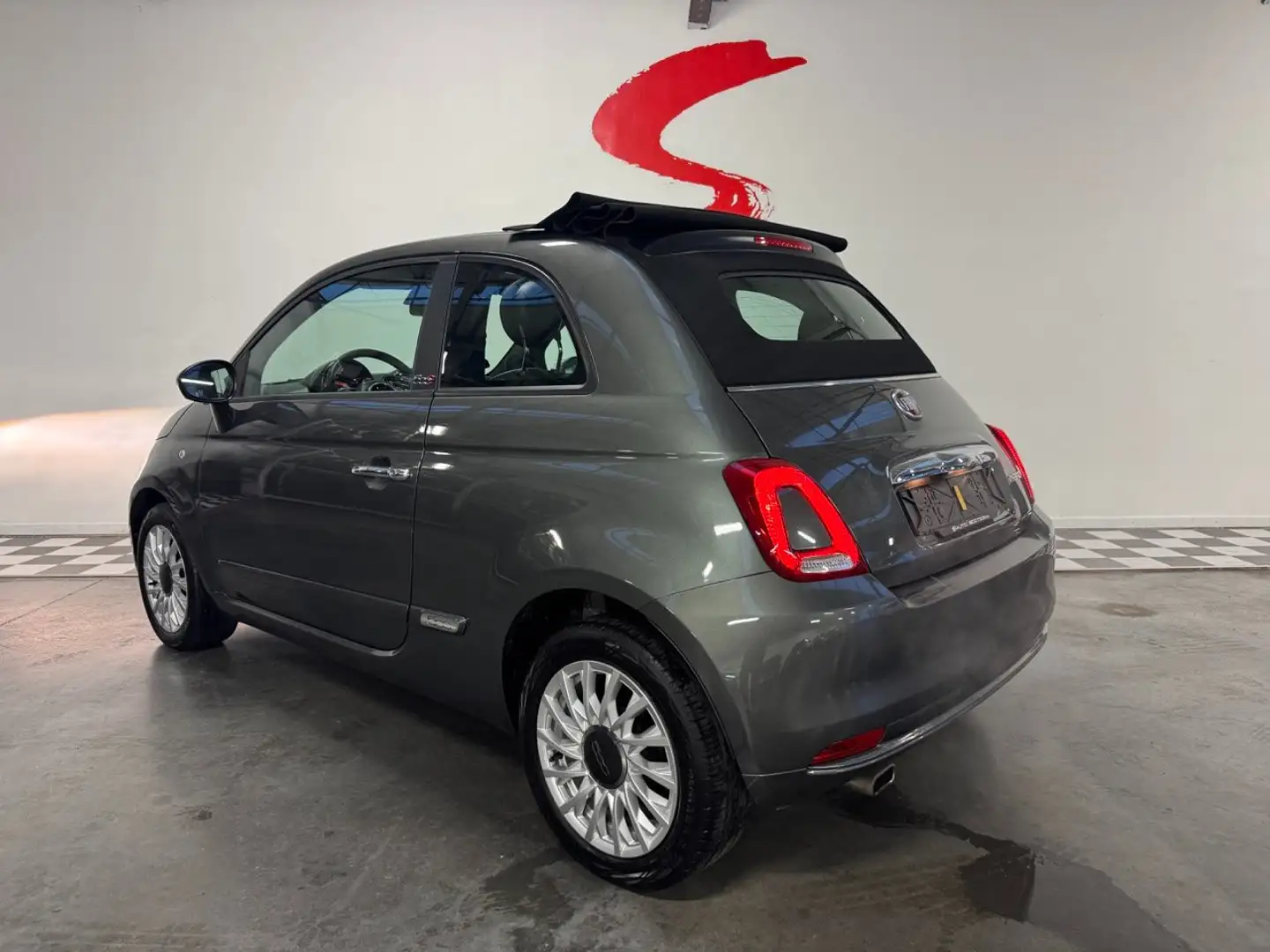 Fiat 500C 500C 1.0I HYBRIDE LOUNGE Brun - 2
