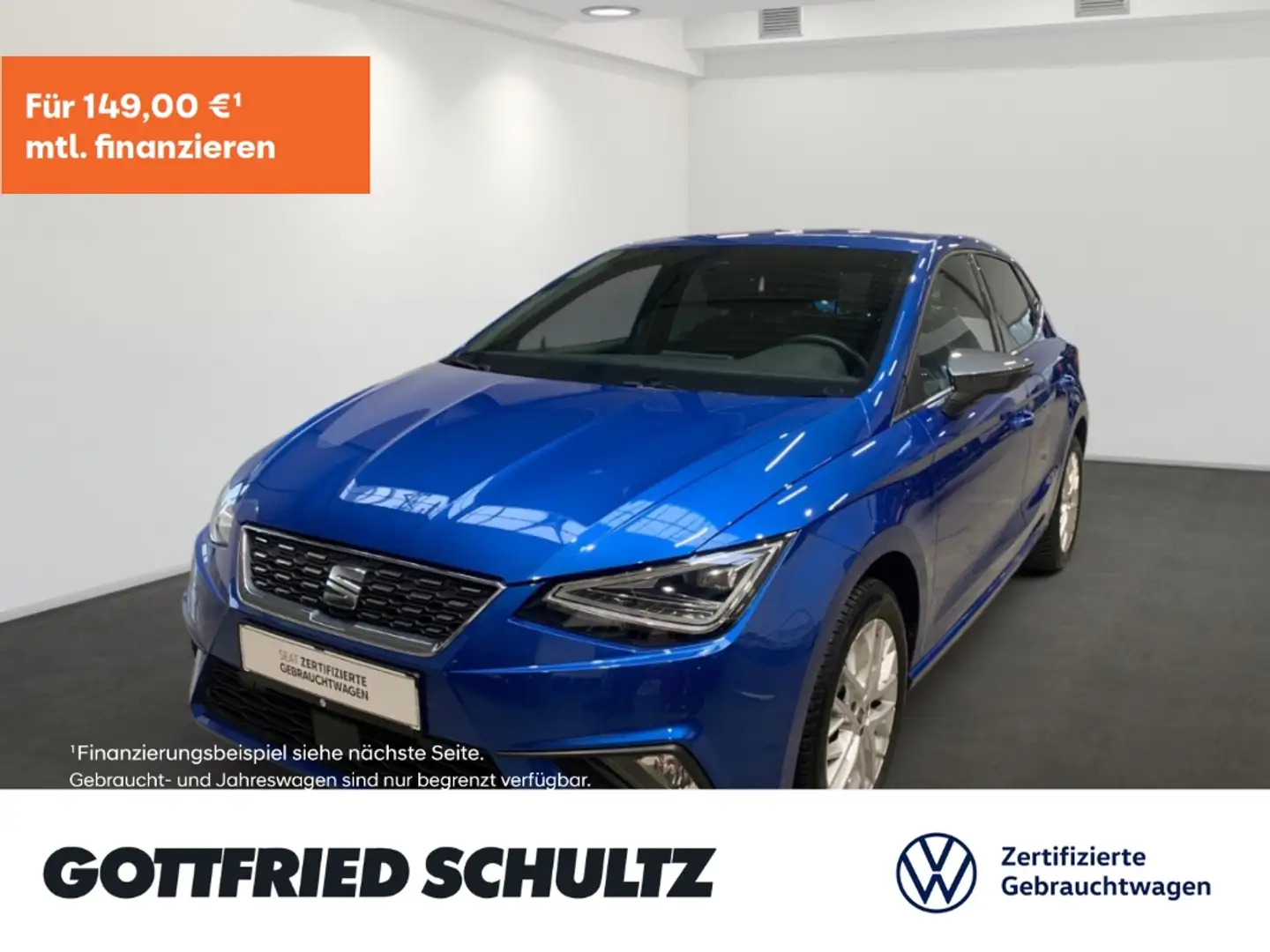 SEAT Ibiza XCELLENCE DSG SITZHEIZUNG EINPARKHILFE NAVI LED Blau - 1