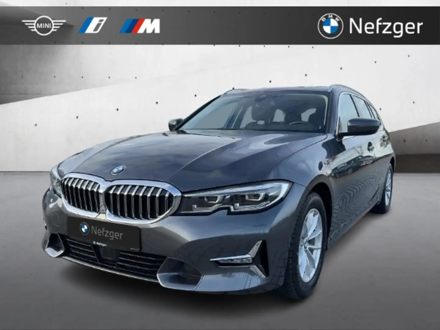 BMW 320 d Touring Luxury Line Park-Assistent AHK LED Grijs - 1