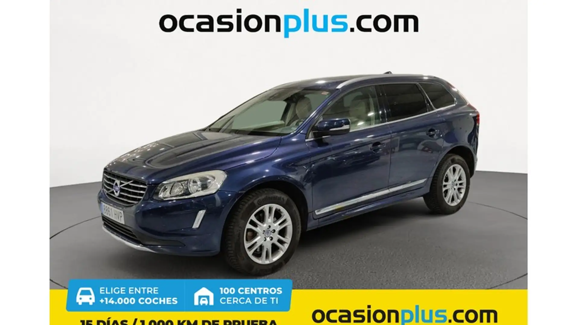 Volvo XC60 D3 Summum Aut. 136 Bleu - 1