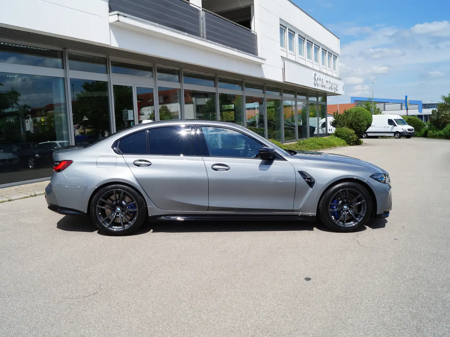 BMW M3 Limousine DKG Competition *Laser * Glasdach * Gris - 2