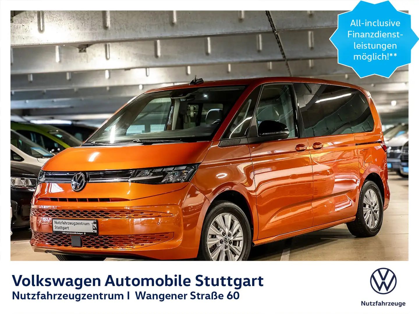 Volkswagen T7 Multivan Life eHybrid DSG1.4 TSI 160 KW Euro 6d Orange - 1
